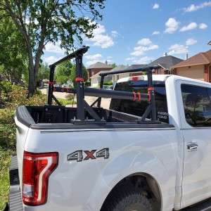 Universal Extendable Pick-Up Truck Rack Bed Rack Aluminum