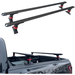 Universal Extendable Pick-Up Truck Rack Bed Rack Aluminum for Tonneau Cover with T-Slot Rail 