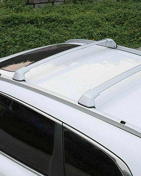 ROSY PIXEL Roof Rack Luggage Carrier 2017-2022 for Honda CRV Rooftop Aluminum Silver 