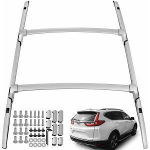 ROSY PIXEL Roof Rack Luggage Carrier 2017-2022 for Honda CRV Rooftop Aluminum Silver 